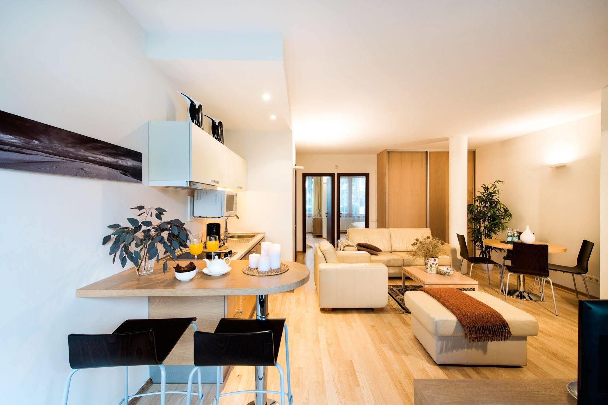 Apartamentai Tylios Pusys Паланга Экстерьер фото